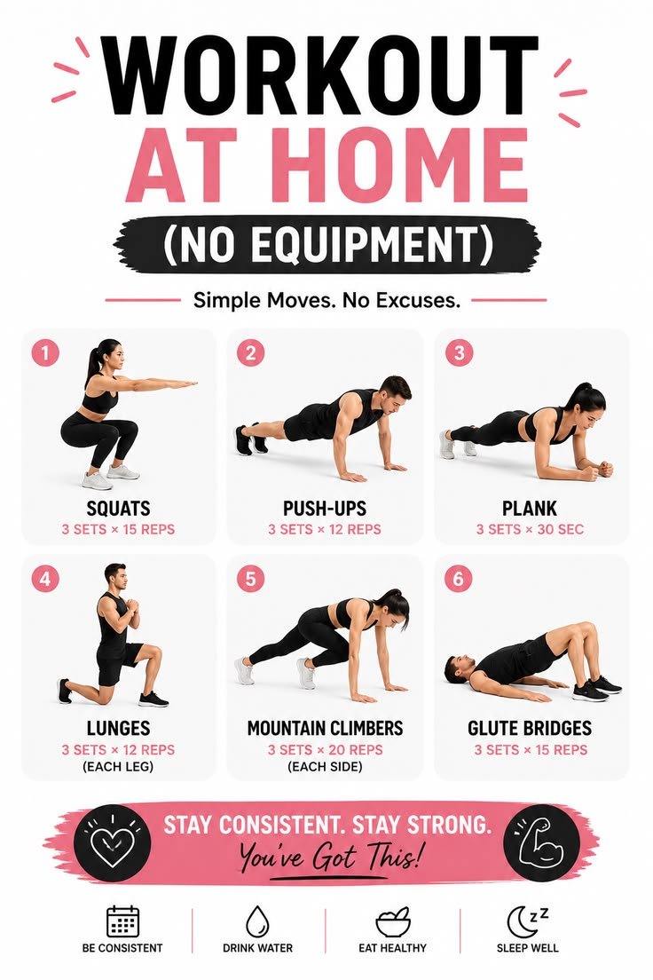 The Ultimate Home Workout Guide: Stay Fit Without a Gym